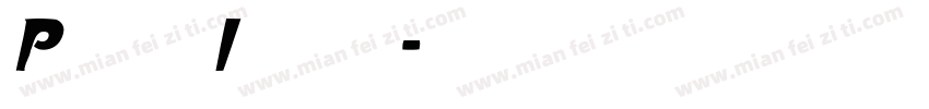 Paris Italic字体转换